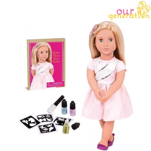 Poupee tattoo rosalyn 46 cm our generation multicolore Our Generation La Redoute