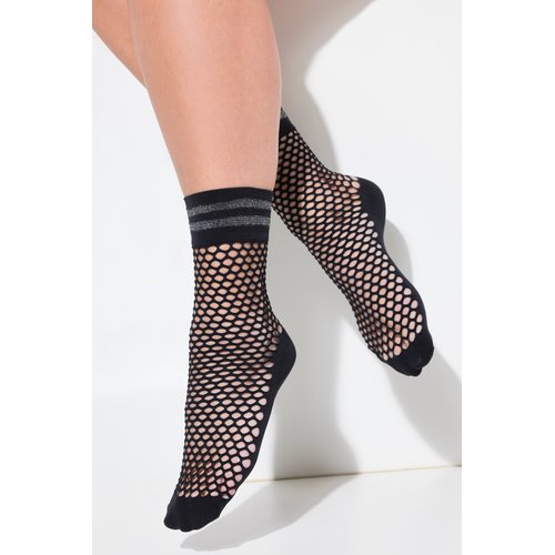 Lot de 2 paires de chaussettes femme tissu renforcé Noir Ultra Resist