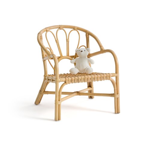Roxana child s rattan armchair natural rattan La Redoute Interieurs La Redoute