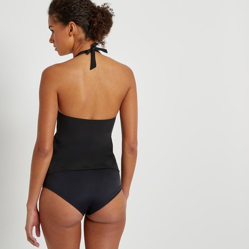 Haut de maillot de bain tankini La Redoute Collections noir La Redoute