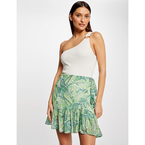 Jupe crayon imprimée top