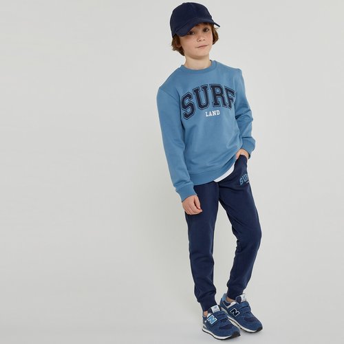 Blue joggers outfit store