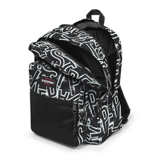 Sac a dos pinnacle noir blanc Eastpak La Redoute