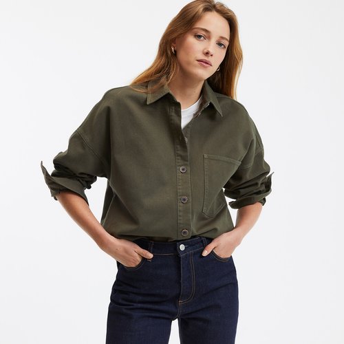 Chemise coupe ample manches longues La Redoute Collections La Redoute