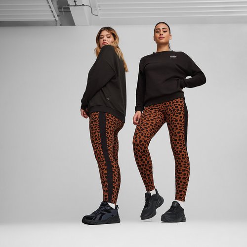 Leggings mit leopardenprint kitten braun Puma La Redoute