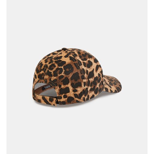 Casquette ana imprime leopard coton leopard Galeries Lafayette La Redoute
