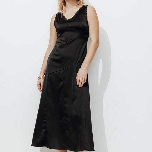 Robe longue noir promod online