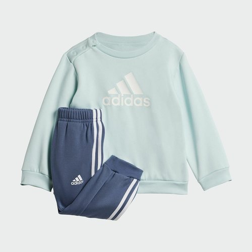 Sweatshirt joggers outfit sky blue blue Adidas Sportswear La Redoute