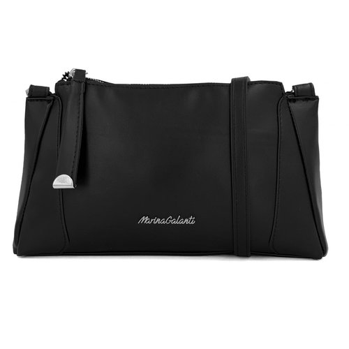 Sac a main bandouliere noir Bleu Cerise La Redoute