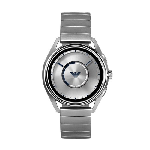Montre connectee connected argente argente Emporio Armani La Redoute
