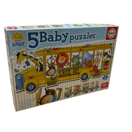 5 baby puzzles 19 pièces - très bon état Educa | La Redoute