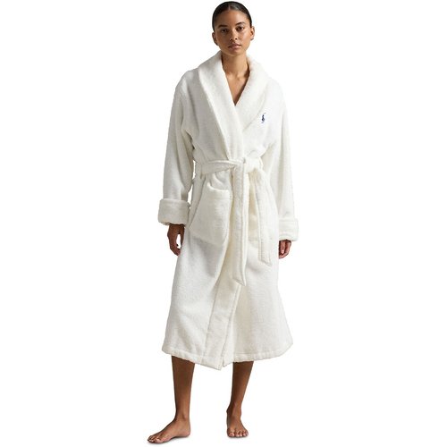 Admiral cotton bathrobe white Polo Ralph Lauren La Redoute