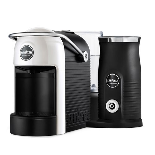 Jolie pod coffee machine with milk frother white Lavazza La Redoute