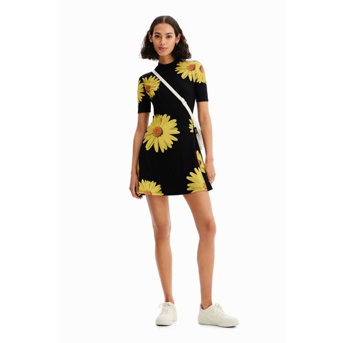 Robe courte marguerites m. christian lacroix noir Desigual La Redoute