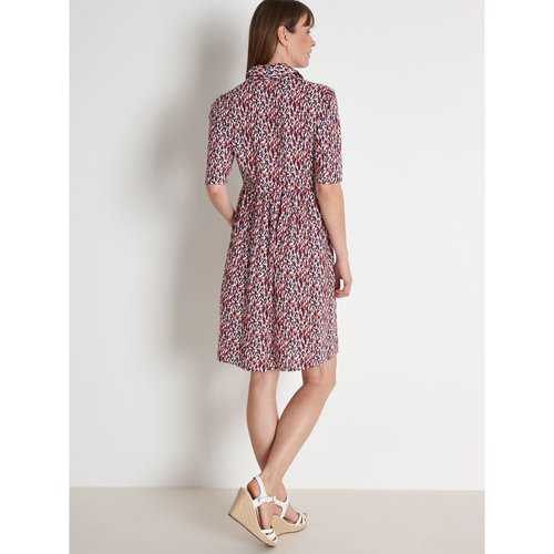 Robe coupe ample imprime Daxon La Redoute