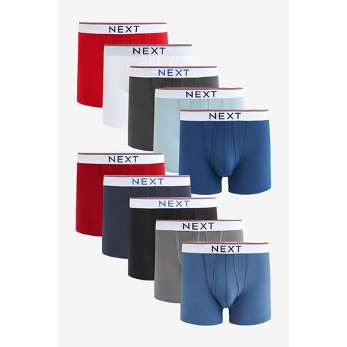 Lot de 10 boxers avec ouverture sur le devant Next La Redoute