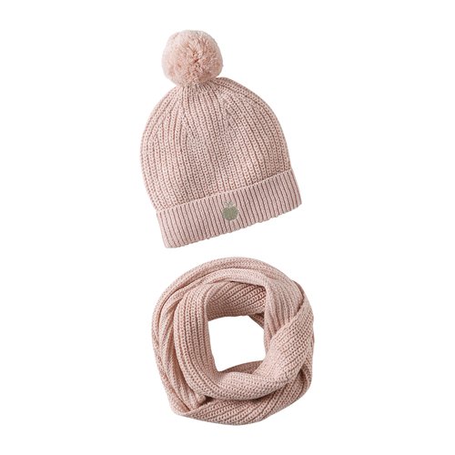 Ensemble bonnet et snood Fille