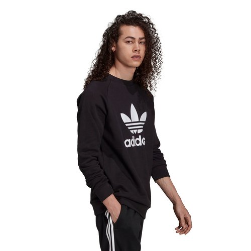 Adidas logo crew neck sweatshirt new arrivals