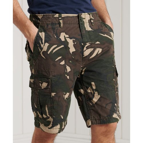 Short cargo parachute camouflage outline Superdry La Redoute