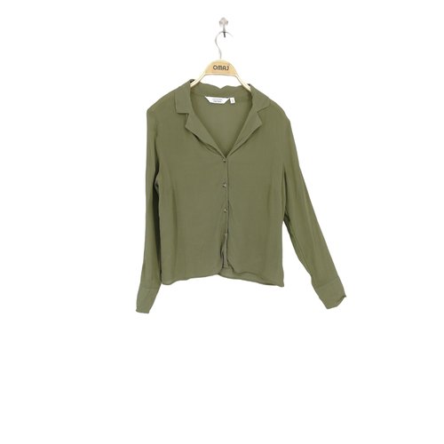 Chemise tres bon etat kaki Other Stories La Redoute