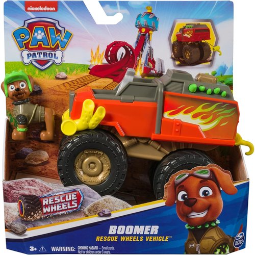 Paw Patrol Pat Patrouille Vehicule Figurine Boomer Rescue Wheels