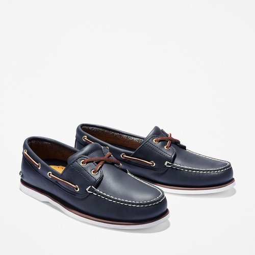 Classic boat shoes, navy blue, Timberland | La Redoute