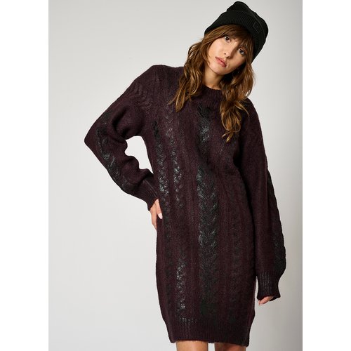 Robe pull acrylique modi violet Kaporal La Redoute