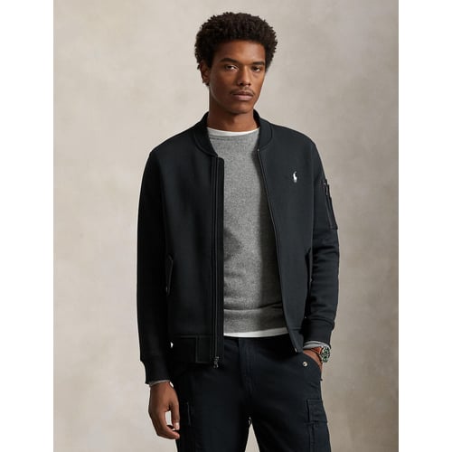 Polo Ralph Lauren ジャケット Куртка на молнии из двухлицевого трикотажа черный Polo Ralph