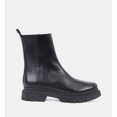 Mi-bottes BRIEFING Galeries Lafayette En Cuir Noir - Pointure 40.5 - Très Bon état