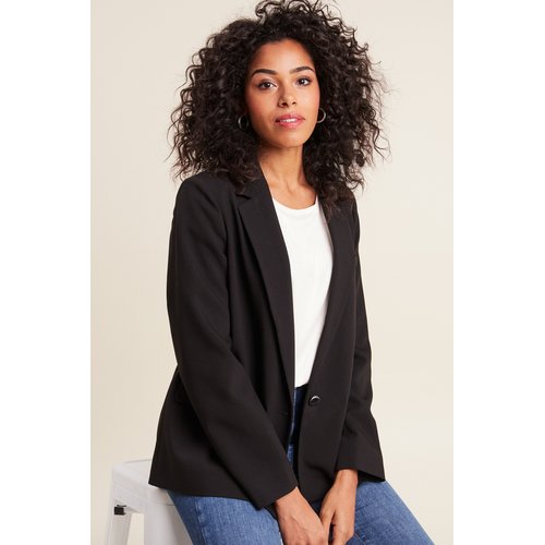 Veste tailleur cintree noir Breal La Redoute