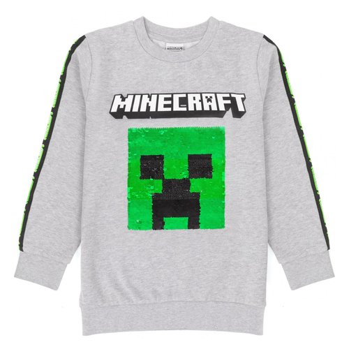 Sweat gris Minecraft La Redoute