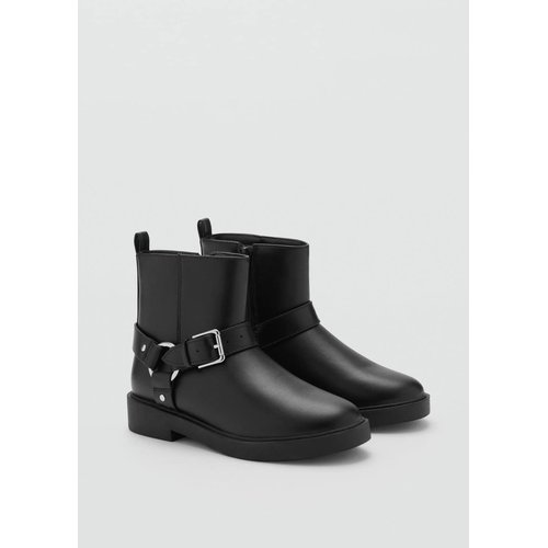 Mango bottines noires hot sale
