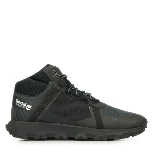 Boots winsor trail mid lace waterproof sn black mesh Timberland La Redoute