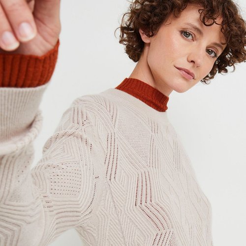 Pull cachemire fantaisie femme on sale