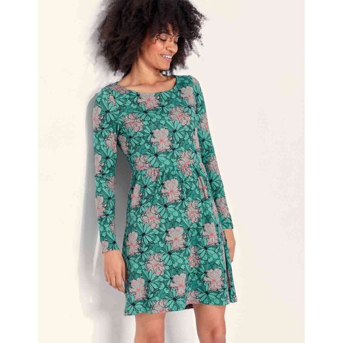 Robe dentelle évasée on sale