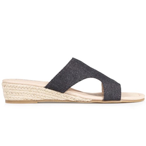 Mules claquettes confort compensee