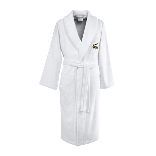 Peignoir de bain en coton 400 g m l rene Lacoste La Redoute