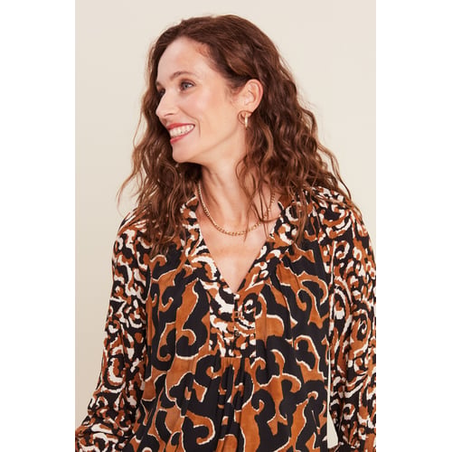 Blouse Patrice Breal Taille 40 - Noir Classique En Polyester - Manches Longues