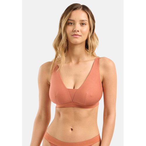 Soutien gorge brassiere sans armature alma canelle Miss Sans Complexe La Redoute