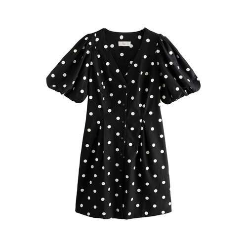 Robe femme chic et élégante - Noir yuanmeizhen - Col en V Sexy Noir