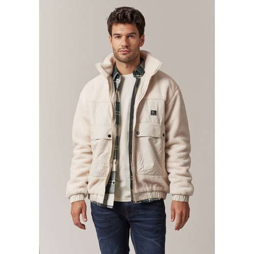 Veste fausse fourrure homme clearance