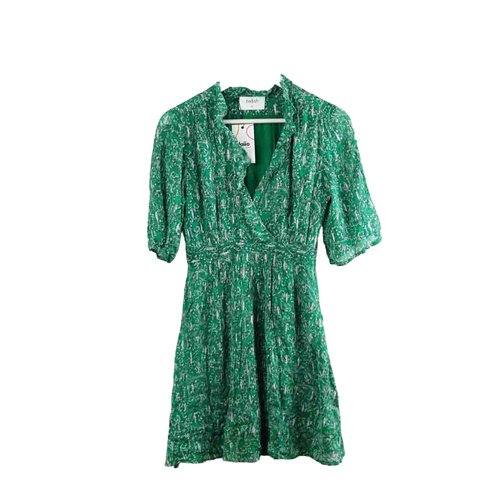 Robe tres bon etat vert Ba Sh La Redoute