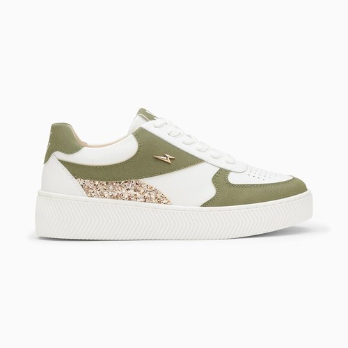 Baskets nassita a paillettes et lacets Vanessa Wu La Redoute