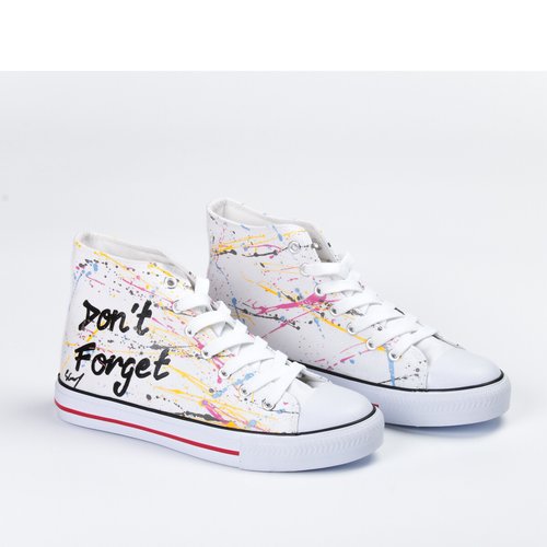 Baskets montantes denvers blanc Chattawak La Redoute