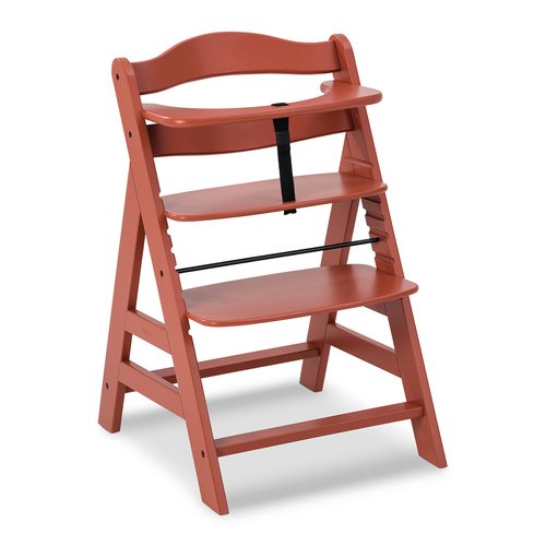 Alpha wooden highchair cork brown Hauck La Redoute