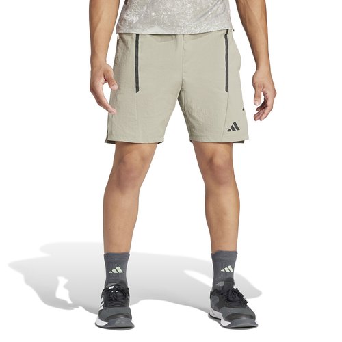 Beige adidas shorts on sale