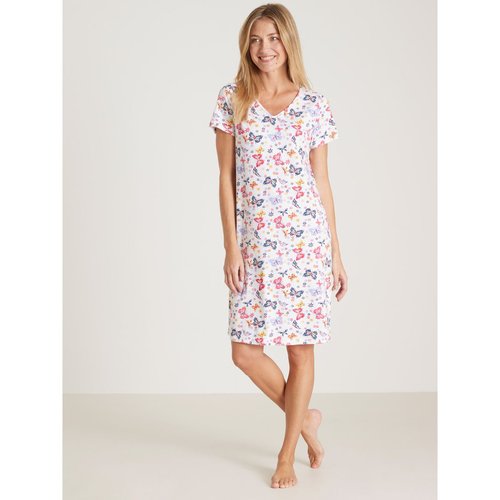 Lot de 3 chemises de nuit jersey coton assorties Daxon La Redoute