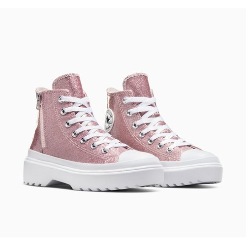 Pink converse trainers on sale