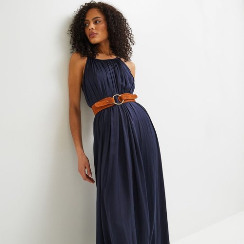 Robe ample satinee a bretelles oeko tex Monoprix La Redoute