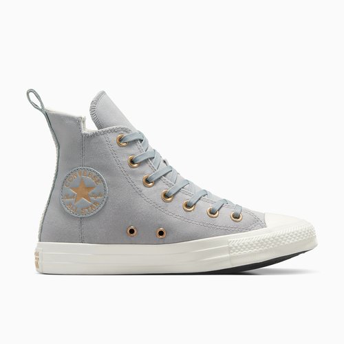 Grey and rose gold converse high tops new arrivals